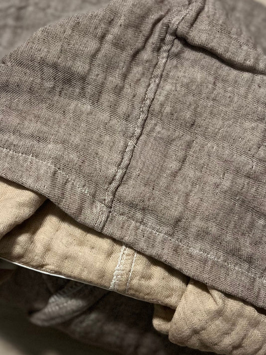 Mini Musselin Bademantel - Waldbär