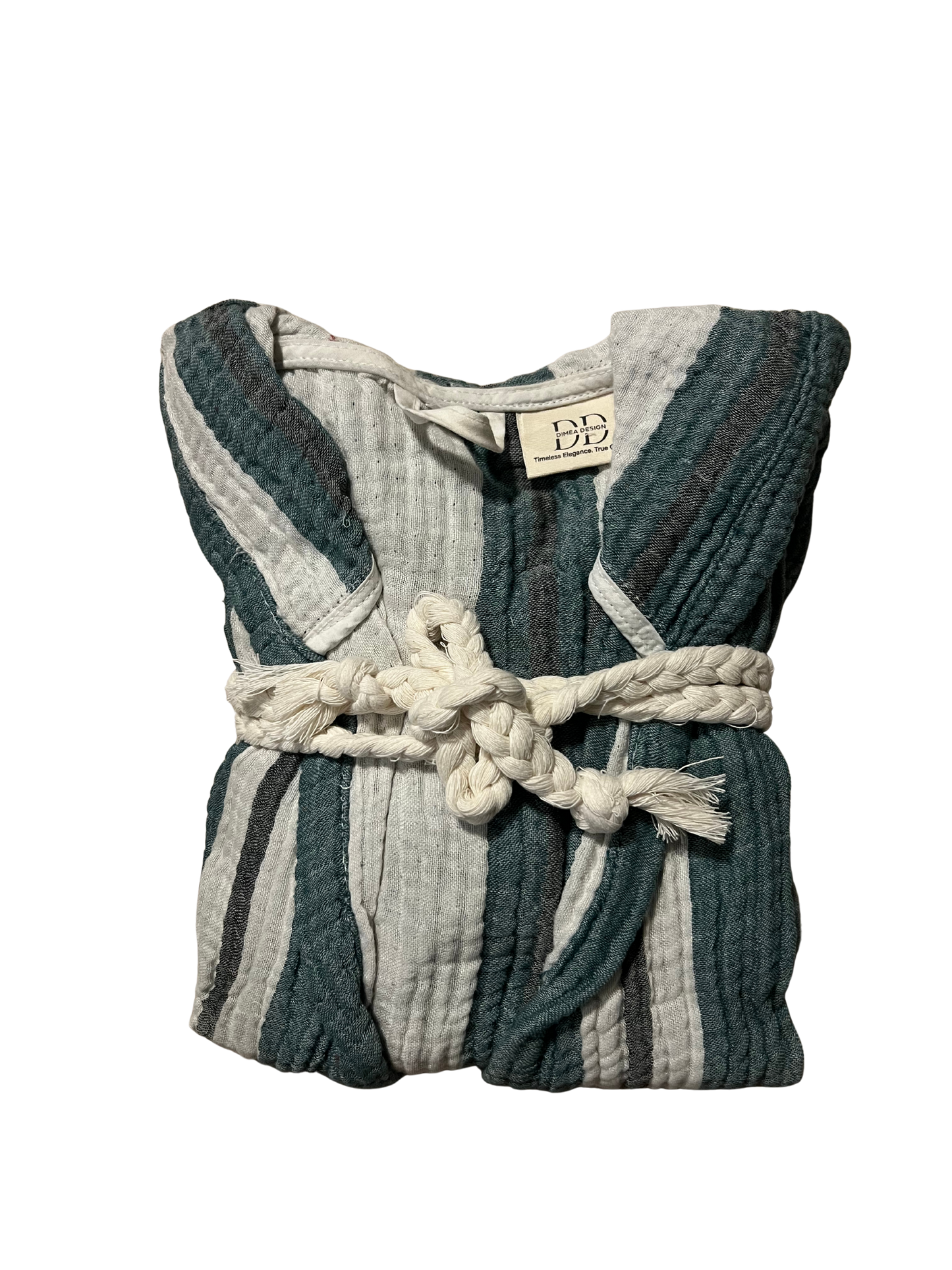 Mini Musselin Bademantel - Tiefseemix
