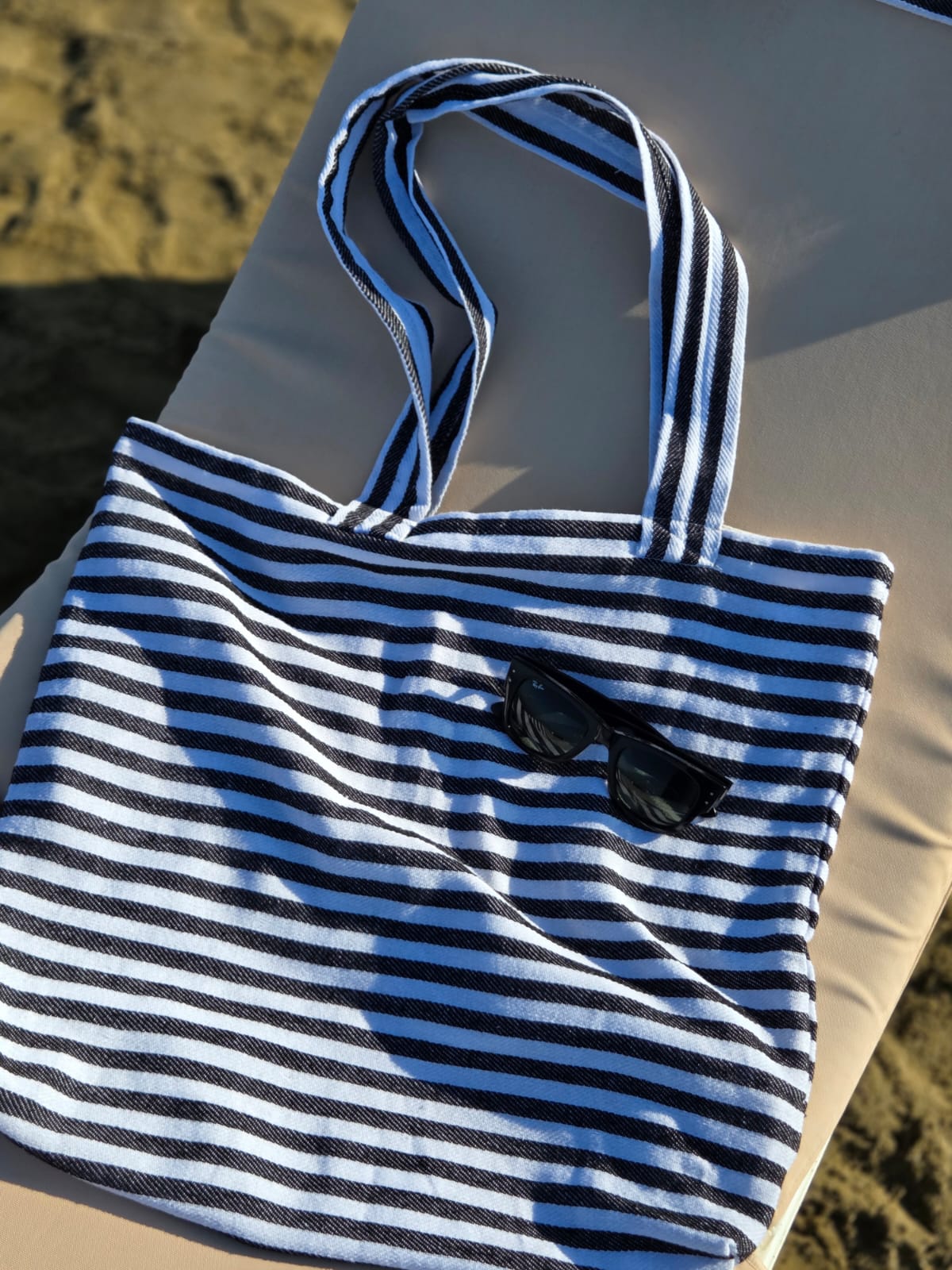 Baumwoll - Strandtasche