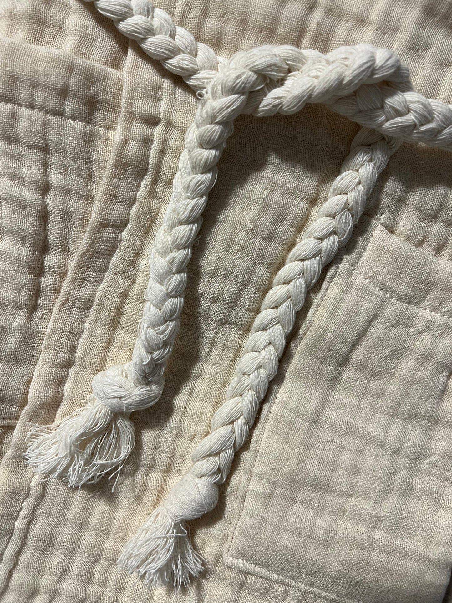 Mini Musselin Bademantel - Sandkeks