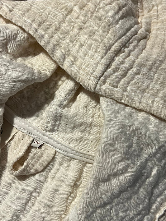 Mini Musselin Bademantel - Sandkeks