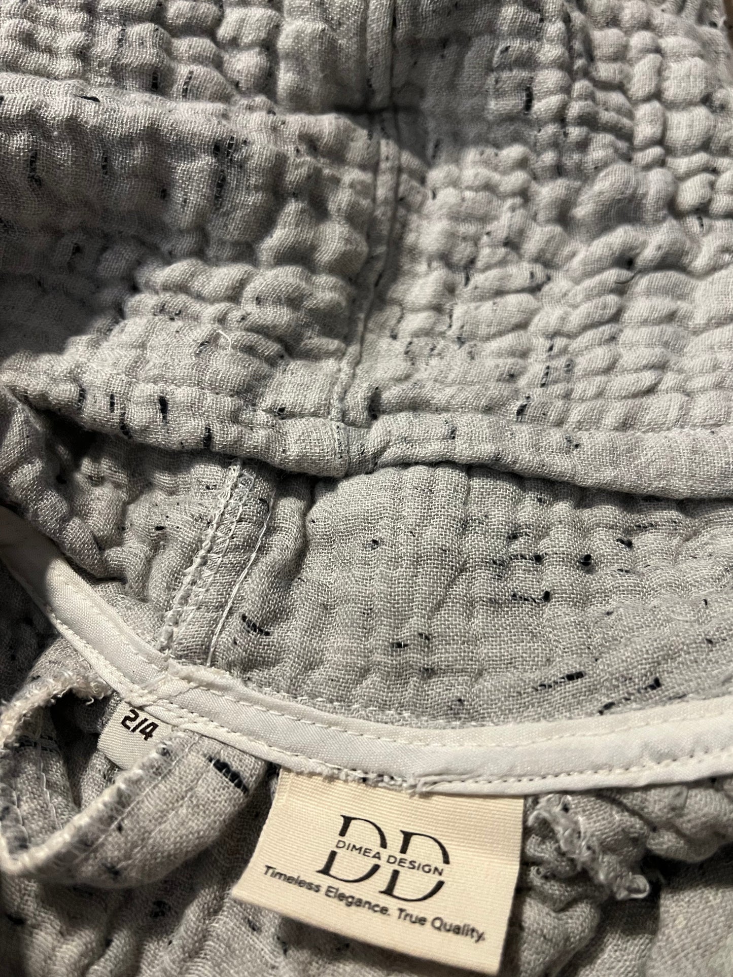 Mini Musselin Bademantel - Sternentupfen
