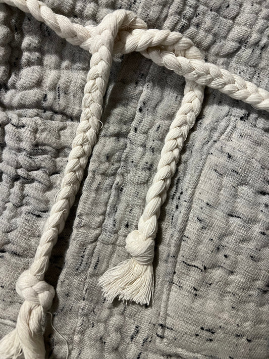 Mini Musselin Bademantel - Sternenstaub