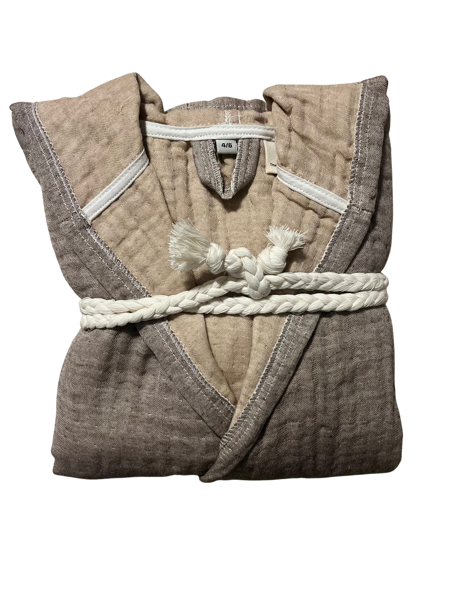 Mini Musselin Bademantel - Waldbär