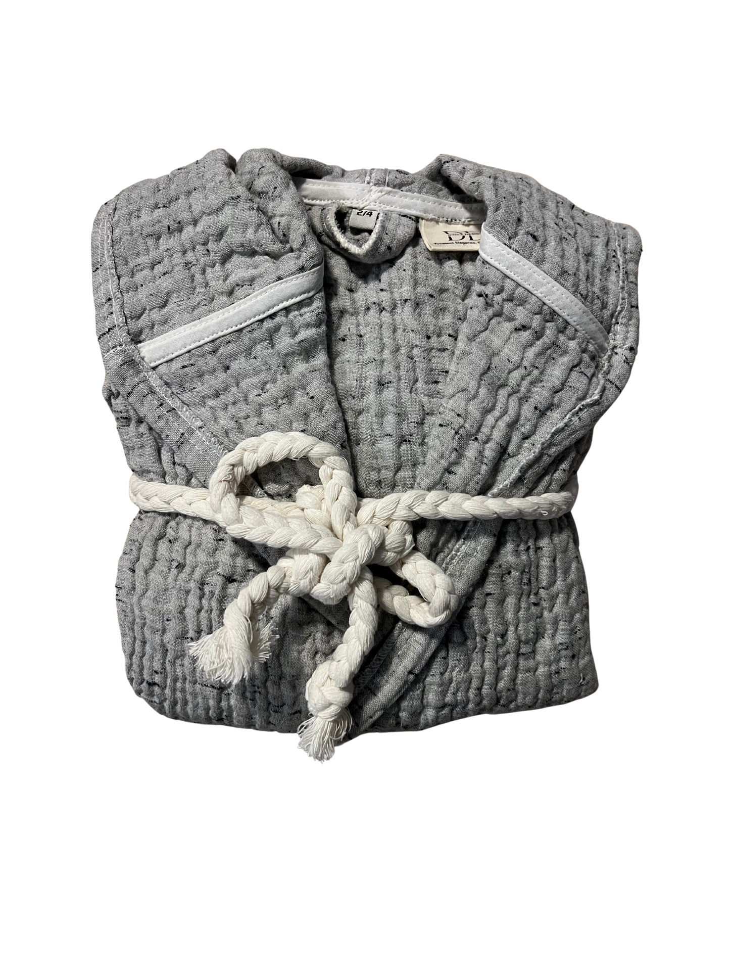 Mini Musselin Bademantel - Sternentupfen